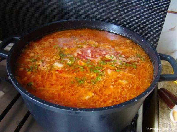 Фото как борщ тока перщ