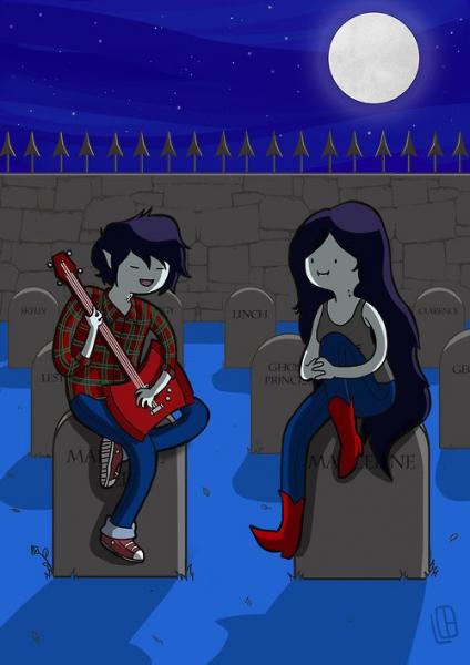 Фото Marshal and Marceline :3