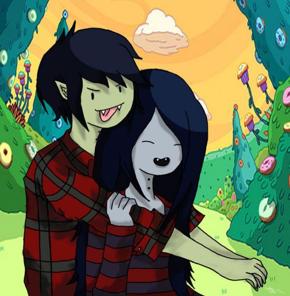 Фото Marshal and Marceline :3